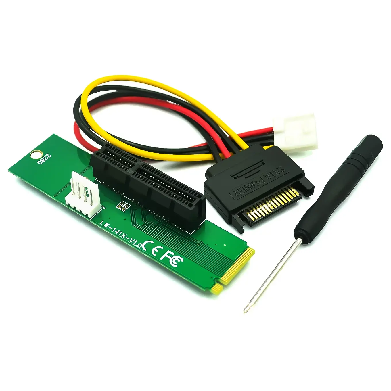 ADAPTATEUR M2 VERS PCI EXPRESS 4X